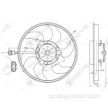 Ventilador do radiador para VW GOLF PARATI SAVEIRO